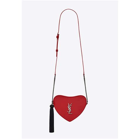 ysl heart shaped bag|ysl pouch monogramme.